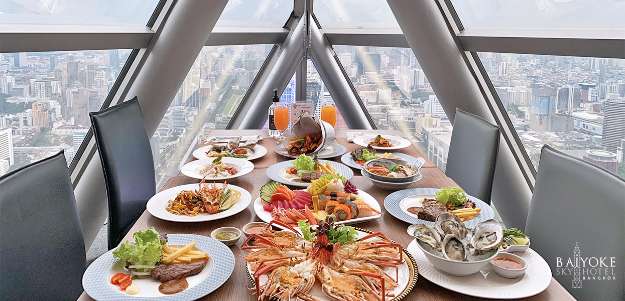 Bangkok Balcony 81st FL Breakfast @ Baiyoke Sky Hotel