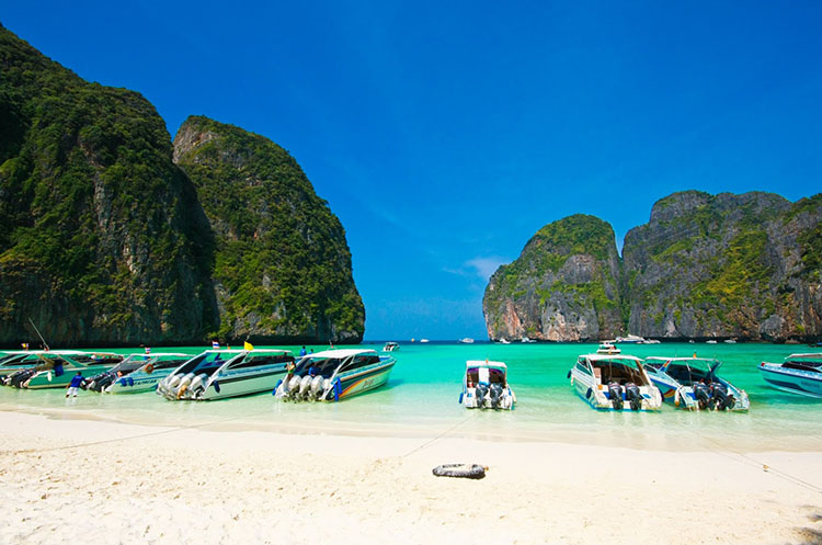 Phi Phi Island + Maya Beach + Khai Island + Buffet Lunch with Speedboat - #1